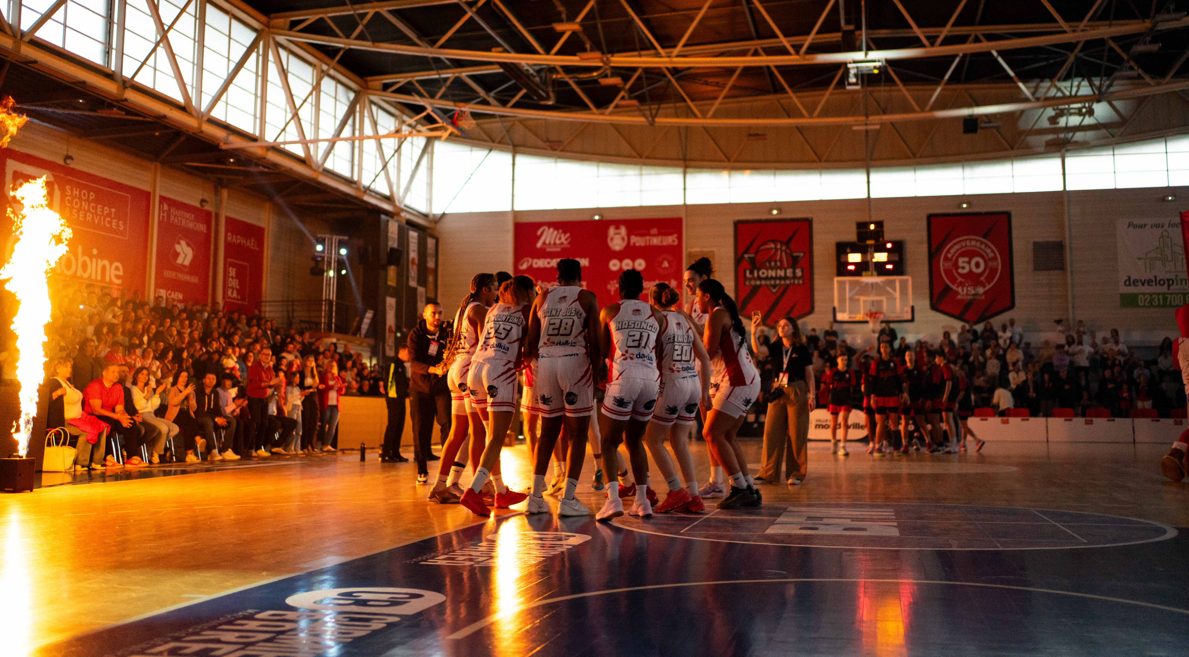 Animation avant-match à Mondeville