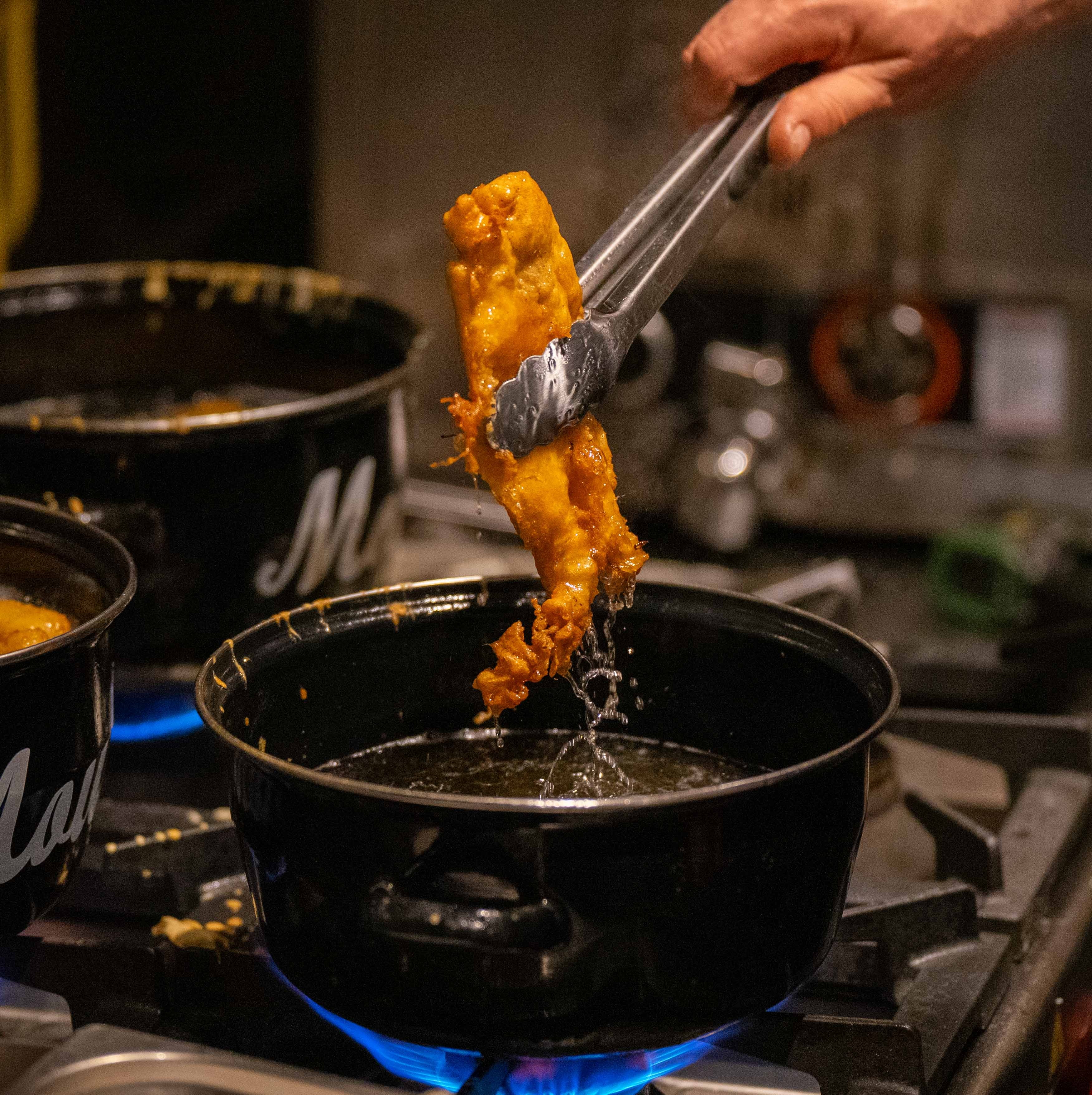 Cuisson d'un fish